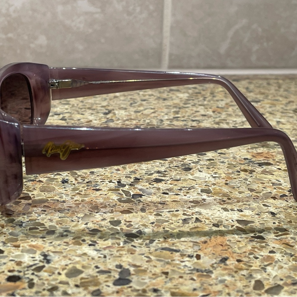 Maui Jim Lilikoi Purple Sunglasses Polarized Women - Picture 7 of 12
